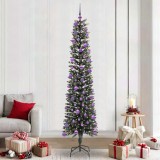 vidaXL Brad de Crăciun artificial cu 300 LED Verde 58 x 58 x 240 cm 3395970
