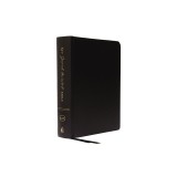 KJV, Journal the Word Bible, Hardcover, Black, Red Letter Edition, Comfort Print: Reflect, Journal, or Create Art Next to Your Favorite Verses