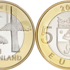 Finlanda moneda comemorativa 5 euro 2013 - Sammallahdenmaki - UNC