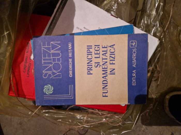 Principii și legi fundamentale &icirc;n fizică vintage