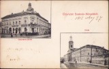 CP670N Salutări din Satu Mare/&Uuml;dv&ouml;zlet Szatm&aacute;r-N&eacute;metiből, carte poștală