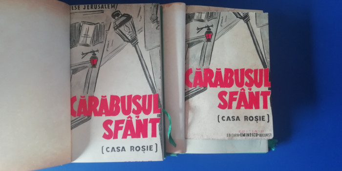 myh 524 - ELSE JERUSALEM - FELINARUL ROSU - CARABUSUL SFANT - 2 VOL