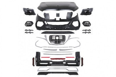 Kit Exterior Complet Mercedes V-Class W447 (2014-03.2019) Conversie la 2020 Design Performance AutoTuning foto
