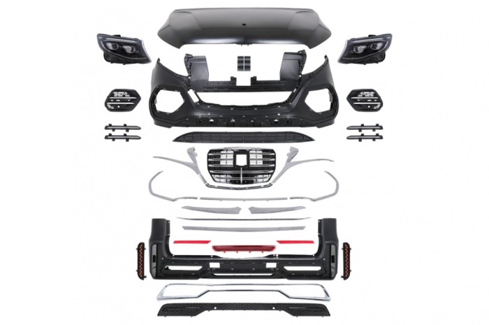 Kit Exterior Complet Mercedes V-Class W447 (2014-03.2019) Conversie la 2020 Design Performance AutoTuning
