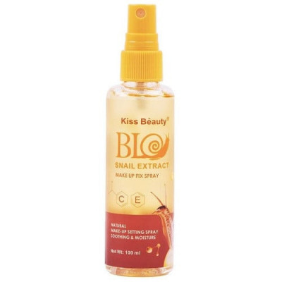 Spray Fixare Machiaj, Cu Extract de Melc, Kiss Beauty, Snail, 100 ml foto