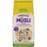 Musli Bio cu Fructe Rapunzel, Fara Zahar Adaugat, 750g, Ecologic