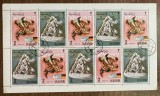 A12 S7 4 - Timbre foarte vechi - Ras al Khaima - Jocurile Olimpice Munchen 1972 - bloc filatelic