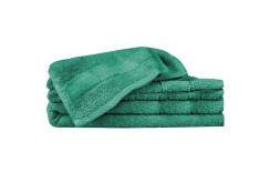 Prosop de baie din bumbac Premium, 70x140 cm, pufos, moale, Verde, Sepio foto