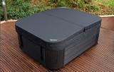 Cumpara ieftin Acoperiș termic pentru jacuzzi de 3 persoane, textil negru