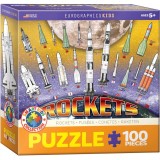 Puzzle 100 piese Rachete, Jad