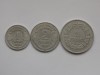 LOT 3 Monede Franta 1, 2, 5 Franci 1949 B - Colectie Numismatica