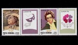 RO 1996 LP 1407a EUROPA &quot;Pers. feminine&quot;,straif de2+2viniete(T I sau T II !),MNH