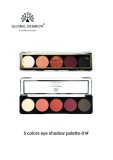 Fard de pleoape Global Fashion, 5 culori, #01