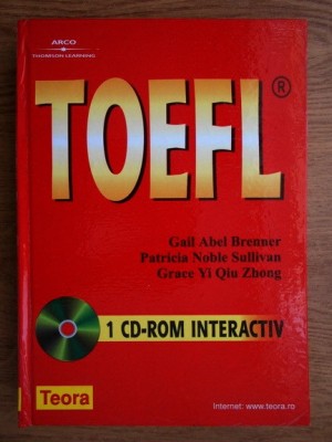 Gail Abel Brenner, Patricia Noble Sullivan - Toefl 2002, ed. cartonata, lipsa cd foto