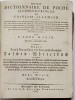 Dictionar German-Francez, Abbe Mozin, 1817, Stuttgart, Bibliofilie, Carte Veche, German Francez, 926 pagini