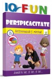 IQ Fun Perspicacitate, Gama, Exersez!, Activitati extracurriculare, 4-6 ani, Romana, Brosata, 40 pagini