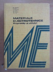 Ch. Popescu - Materiale electrotehnice. Proprietati si utilizari