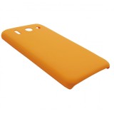 Husa tip capac plastic cauciucat portocalie pentru Huawei Ascend G510 (U8951D)