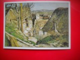 HOPCT 23146 CASA PENDU -PAUL CEZANNE -FRANTA-- CP PICTURA --NECIRCULATA
