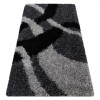 Covor SHAGGY 1114 Valuri argint, 60x100 cm