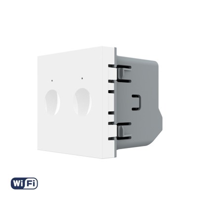 Modul Intrerupator Dublu Wi-Fi cu Touch LIVOLO &amp;ndash; Serie Noua SmartElectro IntelligentHouse foto