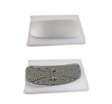 Geam oglinda exterioara cu suport fixare VW Crafter, 02.2017-, MAN TGE, 2016-; partea Stanga, incalzit; sticla convexa; geam cromat; mica, inferioara