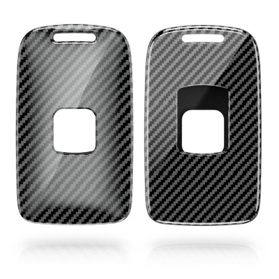 Husa Cheie Auto pentru Renault / Dacia - 4 Butoane - Keyless Go, kwmobile, Plastic, Negru / Gri, 54805.01 foto