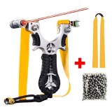 Prastie Profesionala cu Laser+Boloboc+Zgarci Rezerva+100 Bile Metalice. Puternica, Precisa. Arc Modern ABS, Latex Rezistent