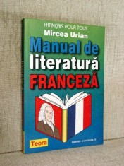 Manual de literatura franceza - Mircea Urian