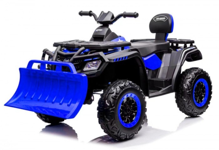 ATV electric 4x4 cu accesorii incluse, Kinderauto BJS615, 320W, 24V, culoare albastru