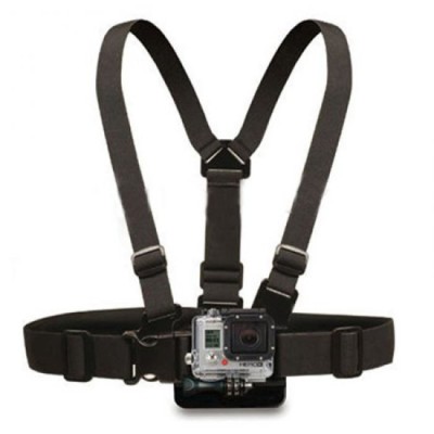 Suport Piept pentru GoPro - Techsuit Action Camera (CHS-01) - Black foto