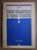 Nicolae Mihaescu - Norme gramaticale si valori stilistice