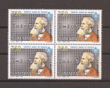 San Marino 1991 - 100 de ani de Radio(in bloc de 4), MNH