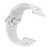 Cumpara ieftin Curea din silicon, compatibila Fossil Gen 5 Smartwatch, telescoape Quick Release, 22mm, Alb, Very Dream