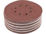 Set 50 Discuri Abrazive Velcro, 150Mm, 8 Gauri, P100