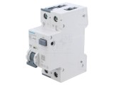 &Icirc;ntrerupător RCBO Siemens 10A 10mA 1P 230/400V Cod 5SU1154-6KK10