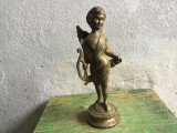 arta / design - Statueta veche Cupidon mijlocul secolului XX !