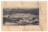 4906 - CAMPULUNG, Arges, Bridge School, Litho Romania - old postcard - used 1901, Circulata, Printata