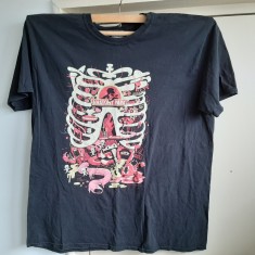 Tricou &quot;Rick and Morty - Anatomy Park&quot; (lat umeri 58 cm)