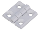Balamă ELESA+GANTER Aluminiu Zinc 30x30 mm, Argintiu, Bolt Otel Inoxidabil