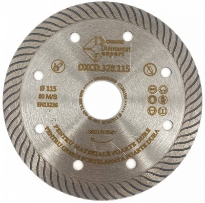 Disc DiamantatExpert pt. Portelan dur, Placi ceramice dure 115x22.2 (mm) Ultra Premium - DXCD.CD.328.115 foto