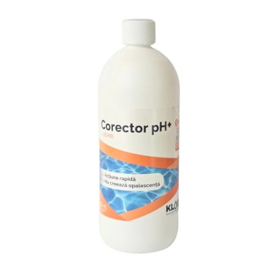 Corector pH plus Kloer, lichid, pentru apa piscina, 1 L foto
