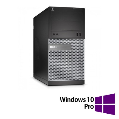 Calculator DELL Optiplex 3020 Tower, Intel Core i3-4130 3.40GHz, 4GB DDR3, 500GB SATA, DVD-RW + Windows 10 Pro NewTechnology Media foto