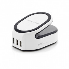 Accesorii auto si calatorie Vetter All in One Charging Station, Wireless Charger with Smart and Quick Charge 3.0