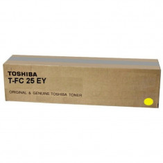 Toner Original Toshiba Yellow T-FC25EY pentru E-Studio 2040C|E-Studio 2540C|E-Studio 3040C|E-Studio 3540C|E-Studio 4540C 26K incl.TV 0 RON &amp;amp;quot;T-FC2 foto