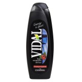 Gel de dus Vidal, Ginseng si Guarana, 500 ml