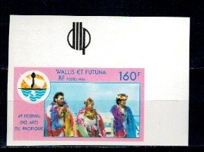 Wallis &amp;amp;amp; Futuna 1984 - Festival de arta, nedantelat, neuzat foto