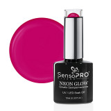 Cumpara ieftin Oja Semipermanenta Neon Glow SensoPRO Milano #46 Fuchsia Flash, 10ml