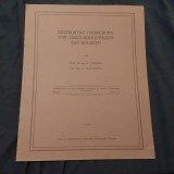 Brosura Limba Germana Destruktive Hydrierung von Erdolruckstanden aus Boldesti de C. Candea si L. I. Sauciuc anul 1940 / 8 pagini !