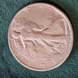 Statele Unite America , 1/2 dollar dolar 1944 S , argint 12,3 grame